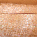 HERMES Sac Adepeche Business Bag Leather Brown Auth am4465-17