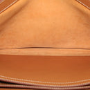 HERMES Sac Adepeche Business Bag Leather Brown Auth am4465-19