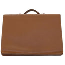 HERMES Sac Adepeche Business Bag Leather Brown Auth am4465-2