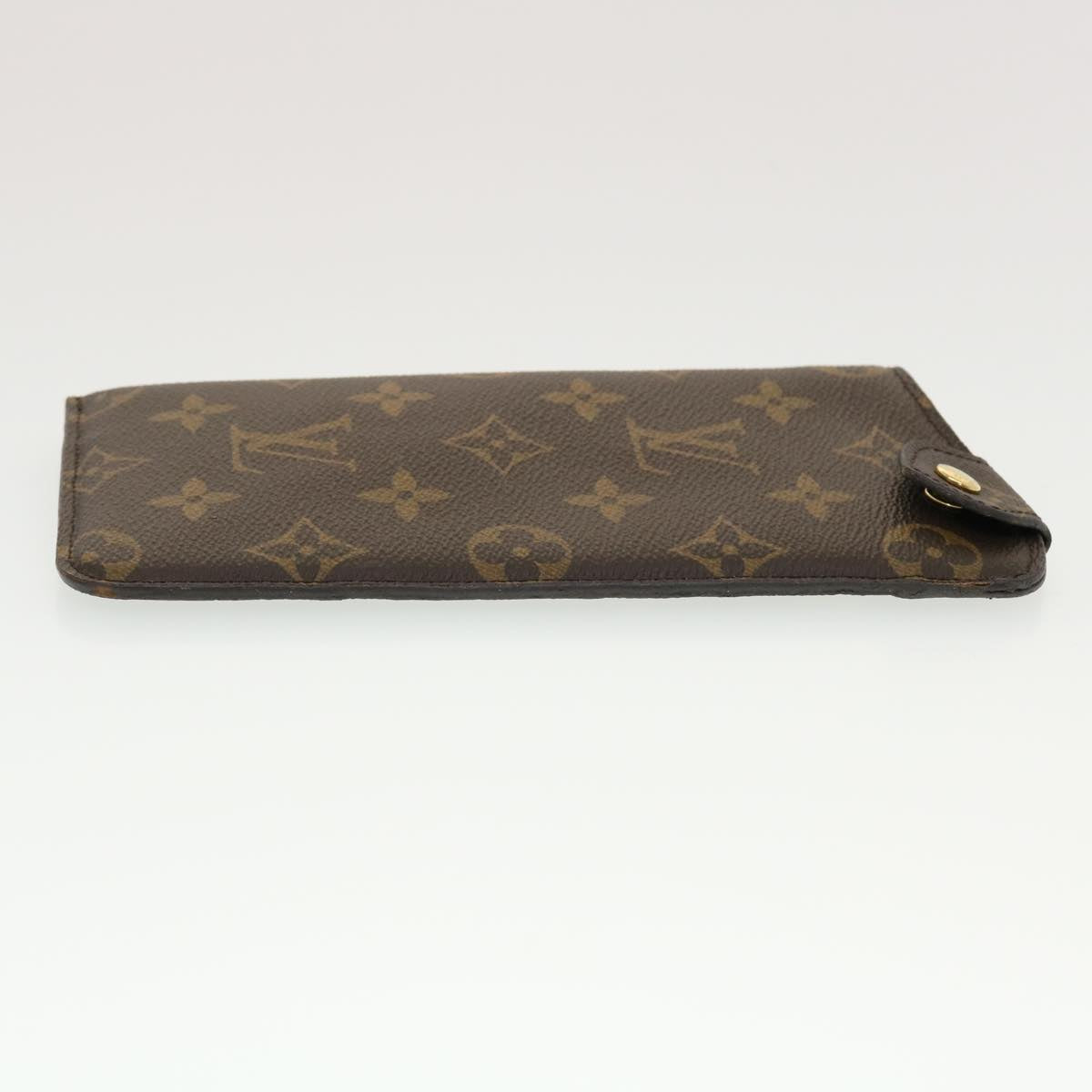 LOUIS VUITTON Monogram Etui Lunette MM Glasses Case M66544 LV Auth am4472