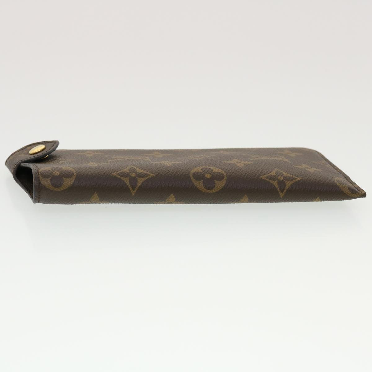 LOUIS VUITTON Monogram Etui Lunette MM Glasses Case M66544 LV Auth am4472