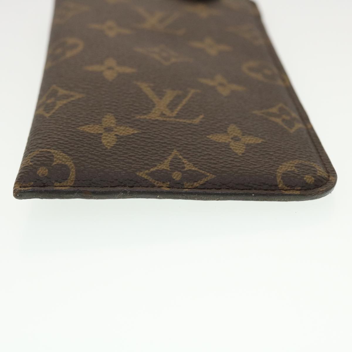 LOUIS VUITTON Monogram Etui Lunette MM Glasses Case M66544 LV Auth am4472