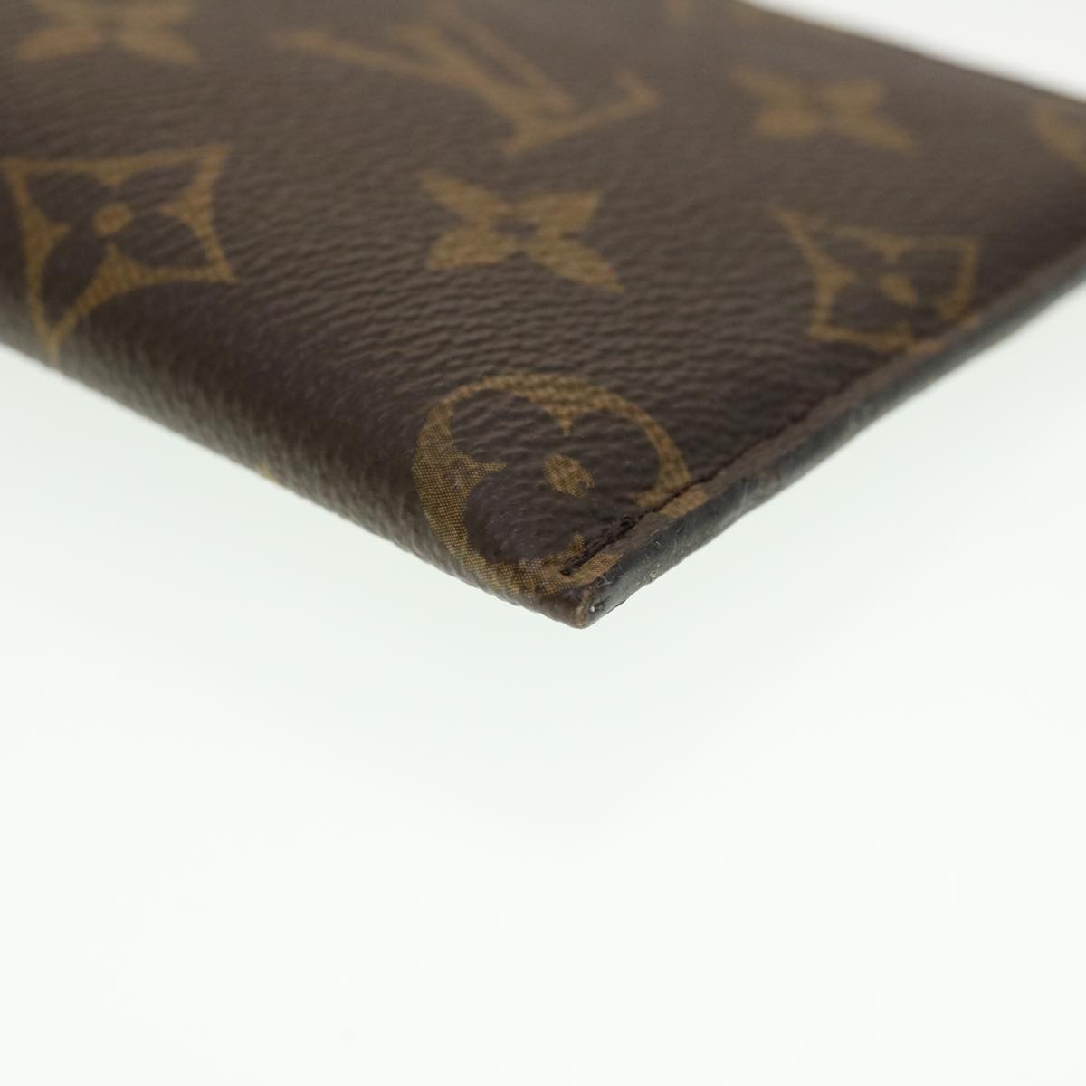 LOUIS VUITTON Monogram Etui Lunette MM Glasses Case M66544 LV Auth am4472