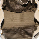 PRADA Shoulder Bag Hand Bag Leather Nylon 3Set Black Gray Auth am4509-10