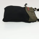 PRADA Shoulder Bag Hand Bag Leather Nylon 3Set Black Gray Auth am4509-16