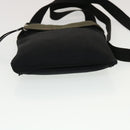 PRADA Shoulder Bag Hand Bag Leather Nylon 3Set Black Gray Auth am4509-19