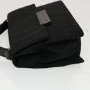 PRADA Shoulder Bag Hand Bag Leather Nylon 3Set Black Gray Auth am4509-27