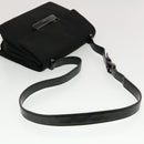 PRADA Shoulder Bag Hand Bag Leather Nylon 3Set Black Gray Auth am4509-28