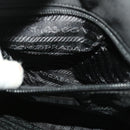 PRADA Shoulder Bag Hand Bag Leather Nylon 3Set Black Gray Auth am4509-32