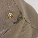 PRADA Shoulder Bag Hand Bag Leather Nylon 3Set Black Gray Auth am4509-9