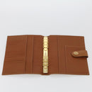 BVLGARI Doppio Tondo Day Planner Cover Leather Brown LI.D08.29086 Auth am4537-8