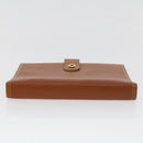 BVLGARI Doppio Tondo Day Planner Cover Leather Brown LI.D08.29086 Auth am4537-6