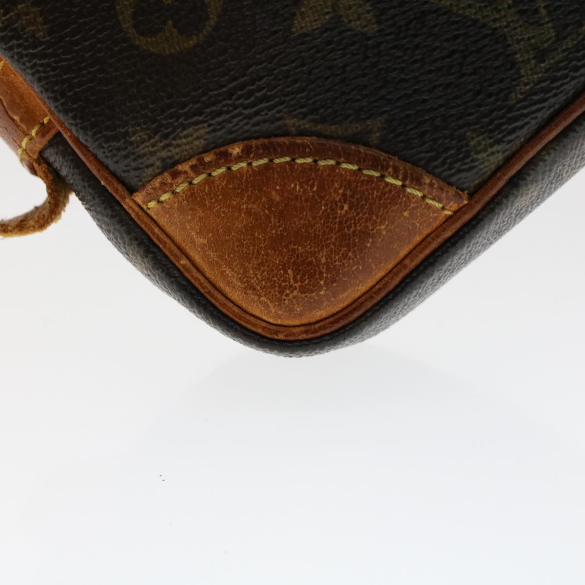 LOUIS VUITTON Monogram Marly Dragonne PM Clutch Bag M51827 LV Auth am4548