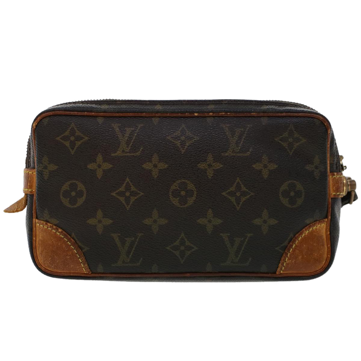 LOUIS VUITTON Monogram Marly Dragonne PM Clutch Bag M51827 LV Auth am4548 - 0