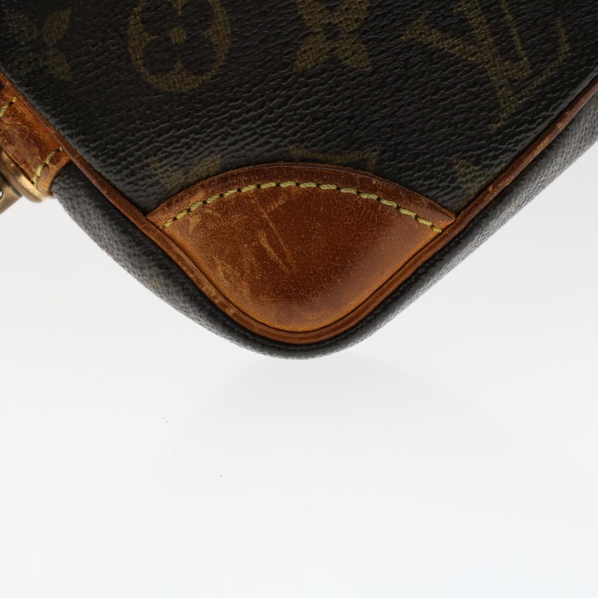 LOUIS VUITTON Monogram Marly Dragonne PM Clutch Bag M51827 LV Auth am4548