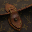 LOUIS VUITTON Monogram Gibeciere MM Shoulder Bag M42247 LV Auth am4560-10