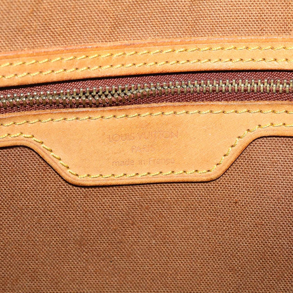 LOUIS VUITTON Monogram Gibeciere MM Shoulder Bag M42247 LV Auth am4560