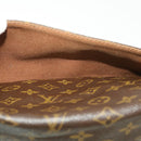 LOUIS VUITTON Monogram Gibeciere MM Shoulder Bag M42247 LV Auth am4560-20