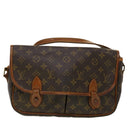 LOUIS VUITTON Monogram Gibeciere MM Shoulder Bag M42247 LV Auth am4560-13