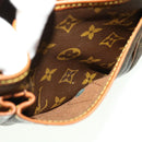 LOUIS VUITTON Monogram Gibeciere MM Shoulder Bag M42247 LV Auth am4560-24