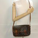 LOUIS VUITTON Monogram Gibeciere MM Shoulder Bag M42247 LV Auth am4560-26