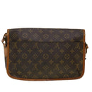 LOUIS VUITTON Monogram Gibeciere MM Shoulder Bag M42247 LV Auth am4560-2