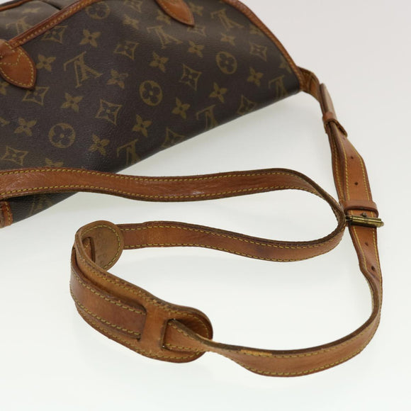 LOUIS VUITTON Monogram Gibeciere MM Shoulder Bag M42247 LV Auth am4560