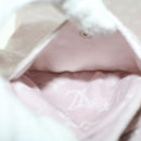 LOUIS VUITTON Monogram Denim Capri Pants 38 Pink LV Auth am4578M-9