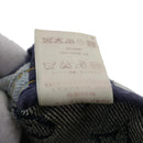 LOUIS VUITTON Monogram Denim Capri Pants 38 Navy LV Auth am4579M-10