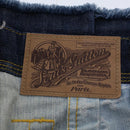 LOUIS VUITTON Monogram Denim Capri Pants 38 Navy LV Auth am4579M-6