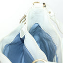 Salvatore Ferragamo Gancini Shoulder Bag Leather White AU-21/4407 Auth am4652-18