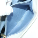 Salvatore Ferragamo Gancini Shoulder Bag Leather White AU-21/4407 Auth am4652-20