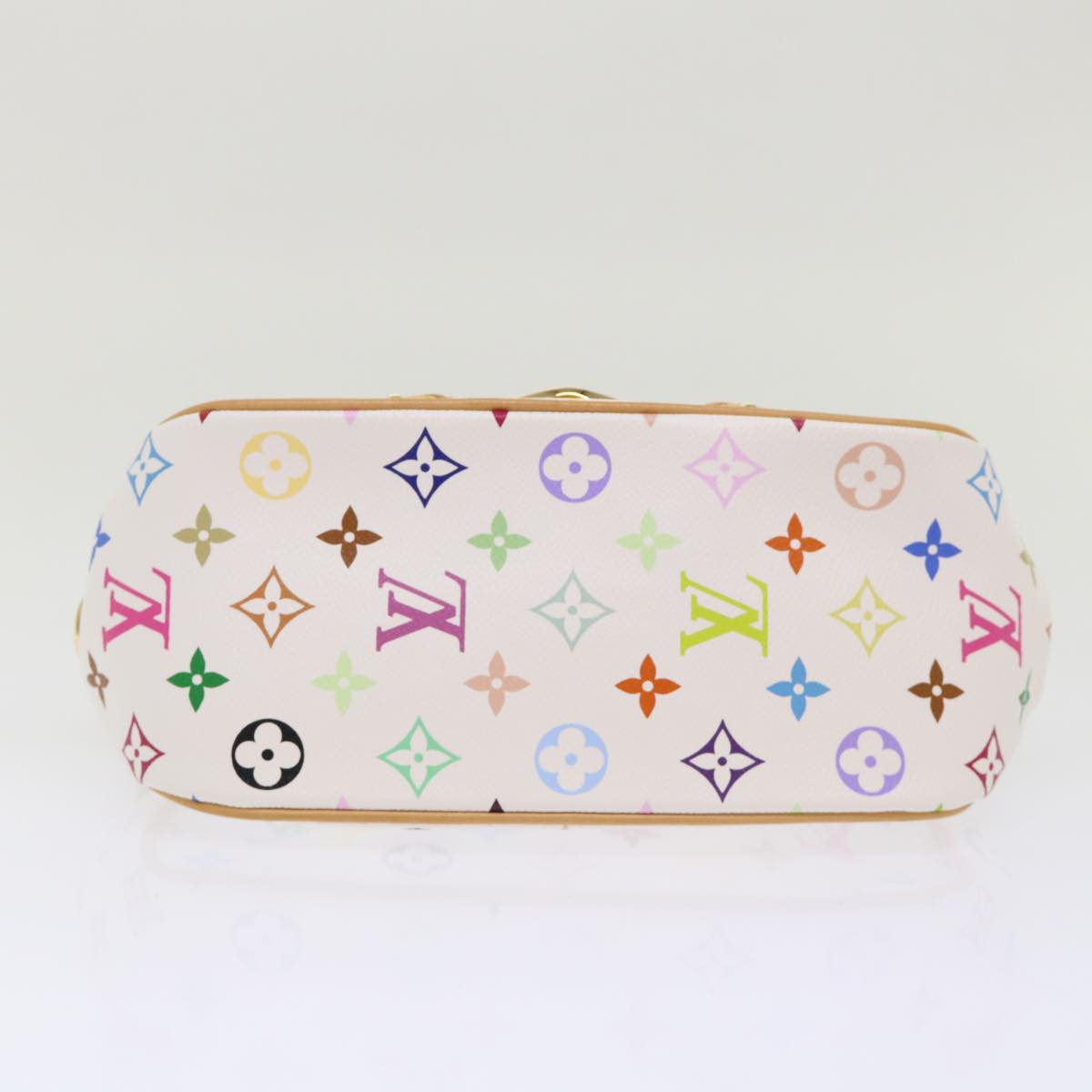 LOUIS VUITTON Monogram Multicolor Marilyn Shoulder Bag White M40127 Auth am4684A