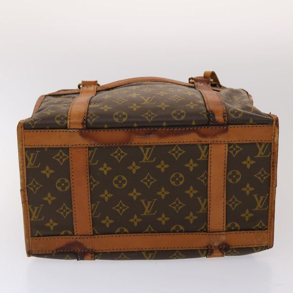 LOUIS VUITTON Monogram Sac Shan 40 Boston Bag M42024 LV Auth am4746