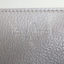 LOUIS VUITTON Naxos Shoulder Bag Leather Gray LV Auth am4782-18