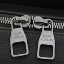 LOUIS VUITTON Naxos Shoulder Bag Leather Gray LV Auth am4782-9