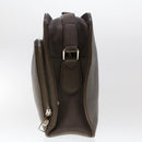 LOUIS VUITTON Naxos Shoulder Bag Leather Gray LV Auth am4782-4