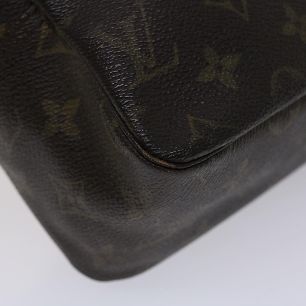 LOUIS VUITTON Monogram Trousse Toilette 28 Clutch Bag M47522 LV Auth am4793