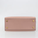 LOUIS VUITTON City Steamer MM Hand Bag Leather 2way Pink M53019 LV Auth am479b-11