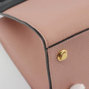 LOUIS VUITTON City Steamer MM Hand Bag Leather 2way Pink M53019 LV Auth am479b-13