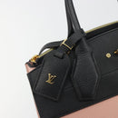 LOUIS VUITTON City Steamer MM Hand Bag Leather 2way Pink M53019 LV Auth am479b-16