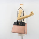 LOUIS VUITTON City Steamer MM Hand Bag Leather 2way Pink M53019 LV Auth am479b-28