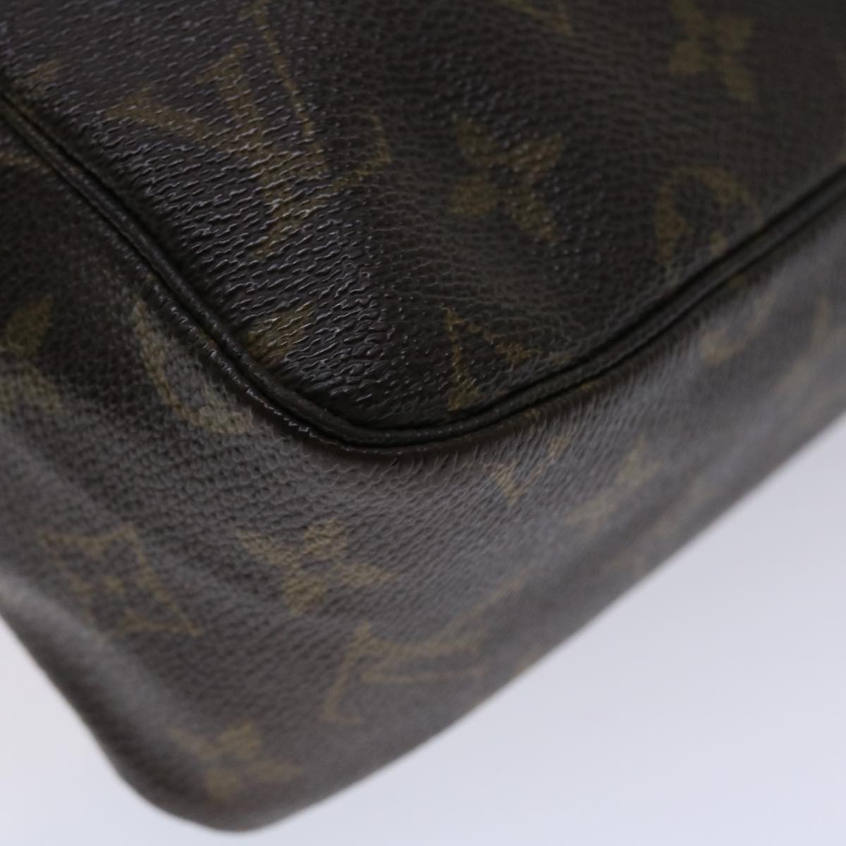 LOUIS VUITTON Monogram Trousse Toilette 28 Clutch Bag M47522 LV Auth am4802