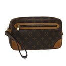 LOUIS VUITTON Monogram Marly Dragonne GM Clutch Bag M51825 LV Auth am4804-1