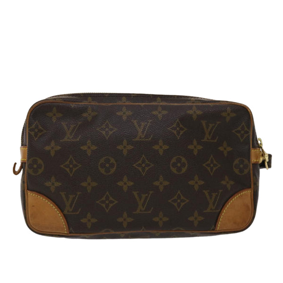 LOUIS VUITTON Monogram Marly Dragonne GM Clutch Bag M51825 LV Auth am4804