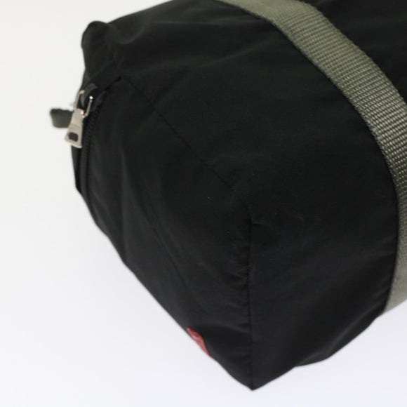 PRADA PRADA Sports Hand Bag Nylon Black Auth am4807