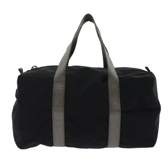 PRADA PRADA Sports Hand Bag Nylon Black Auth am4807