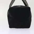 PRADA PRADA Sports Hand Bag Nylon Black Auth am4807-3