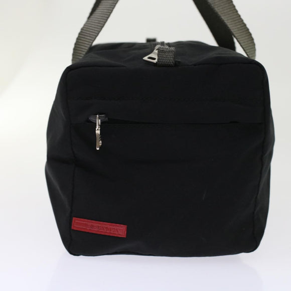 PRADA PRADA Sports Hand Bag Nylon Black Auth am4807