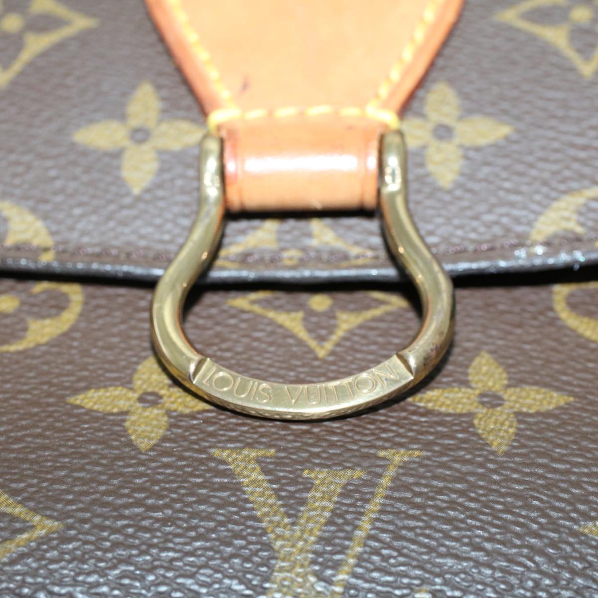 LOUIS VUITTON Monogram Saint Cloud GM Shoulder Bag M51242 LV Auth am4808